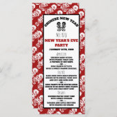 新年中国のオリエンタルドラゴンメニュー メニュー (正面/裏面)