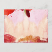 新年中国のスネークウォーター色Fu 2025 PostC シーズンポストカード (裏面)