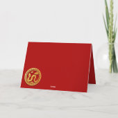 新年中国のスネーク2025赤金ゴールドHGC シーズンカード (裏面)