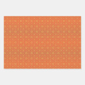 新年中国のドラゴン飾パターン3WPS ラッピングペーパーシート (正面2)