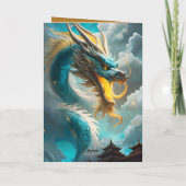 新年中国のドラゴン2024ファンタジーGC シーズンカード (裏面)