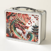 新年中国のドラゴン2024モノグラムLBox02 メタルランチボックス (裏面)