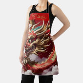 新年中国のドラゴン2024 Ap05 エプロン (インサイチュ)