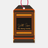 新年中国のドラゴン2024 GTAG02 ギフトタグ (裏面)