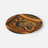 新年中国のドラゴン2024 RPPP01 ペーパープレート (アングル)