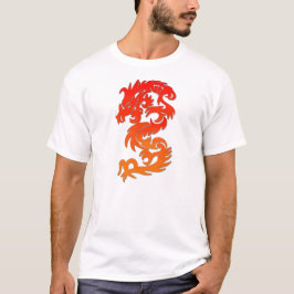 新年中国のドラゴン Tシャツ