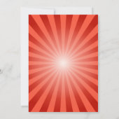 新年中国のブルードラゴン招待状 招待状 (裏面)