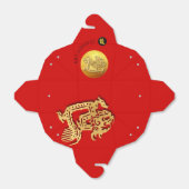 新年中国のレッドゴールデンドラゴン2024 TOFB フェイバーボックス (折り畳みなし)