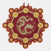 新年中国の八花龍事業 オーナメントカード (正面)