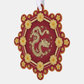 新年中国の八花龍事業 オーナメントカード (左)