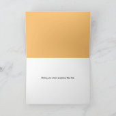 新年中国の広東語ホリデーカード シーズンカード (内部)