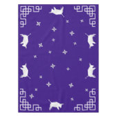 新年中国の折り紙オセン&スターズ テーブルクロス (正面)