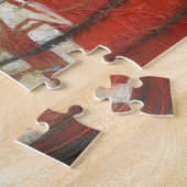 新年中国の提灯フローラプリント ジグソーパズル (側面)