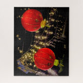 新年中国の提灯 ジグソーパズル (縦)