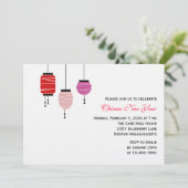 新年中国の提灯 招待状 (スタンド正面)