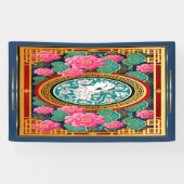 新年中国の旗（縦） 横断幕 (横)