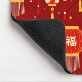 新年中国の灯 マウスパッド (コーナー)
