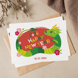 新年中国の- Year Of Dragon 2024 シーズンカード