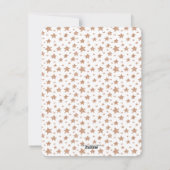 新年休暇|バラ金ゴールド星|フォトカード シーズンカード (裏面)