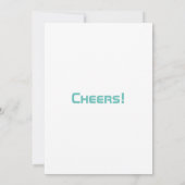 新年会招待状 ハッピーニューイヤー 招待状 (裏面)