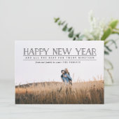 新年写真タイポグラフィ シーズンカード (スタンド正面)