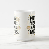 新年同じメス コーヒーマグカップ (中央)
