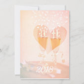 新年始/新年始テーマ/結婚式招待状 招待状 (裏面)