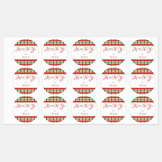 新年度の食品ラベル ラベル (シート)