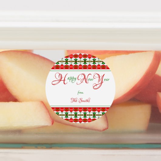 新年度の食品ラベル ラベル (貼付)