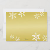 新年忘れの祝い シーズンカード (裏面)