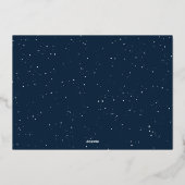 新年応援おもしろいよくはしゃぐ1枚 箔シーズンカード (裏面)