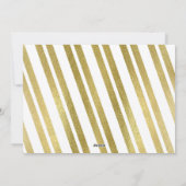 新年応援ゴールドフォイルホリデーフォトカード シーズンカード (裏面)