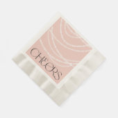 新年応援ライツきらめくシックスタイリッシュ 縁ありランチョンナプキン (角)