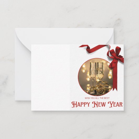 新年快乐 ノートカード (正面)