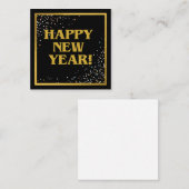 新年快乐 ノートカード (正面/裏面)