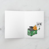 新年快乐：垃圾桶着火也无所谓 カード (内部)