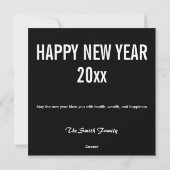 新年快乐 / 太陽王路易十四的象征 シーズンカード (裏面)