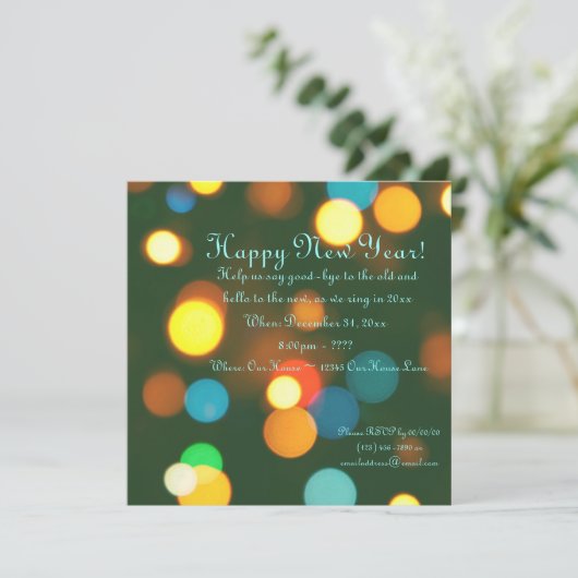 新年快乐 招待状 (スタンド正面)