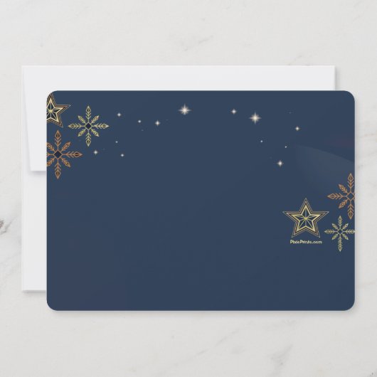 新年新宅引っ越しのお知らせ 案内状 (裏面)