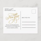 新年新生児妊娠  案内ポストカード (裏面)