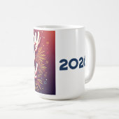 新年明けましておめでとうございます コーヒーマグ コーヒーマグカップ (正面右)