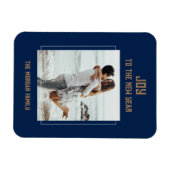 新年柔軟なフォトマグネット マグネット (横)