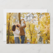 新年版ミニマル4枚フォトコラージスクリプト シーズンカード (裏面)