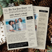 新年特集　今年の振り返り　新聞 シーズンカード