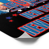 新年社長トランプ2025おもしろい年、アメリカを獲得 ポスター (角)