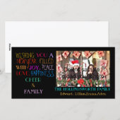 新年祝日の挨拶 シーズンカード (正面/裏面)