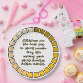 新年積み ペーパープレート (パーティー)