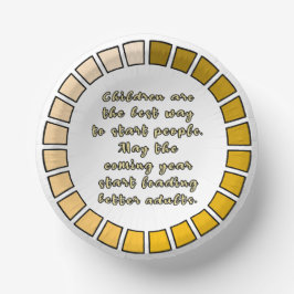 新年積み ペーパーボウル