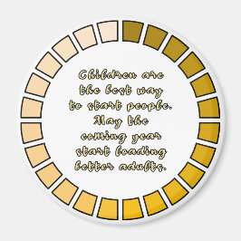 新年積み マグネット