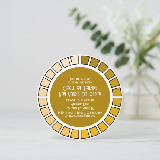 新年積み 招待状 (スタンド正面)